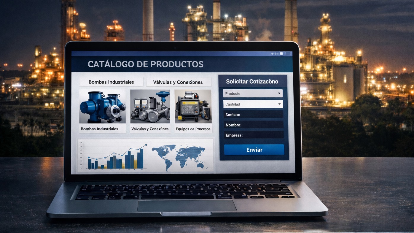La fábrica que nunca duerme: cómo una página web industrial acelera las ventas de tu empresa