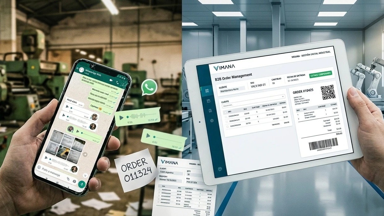 Cómo las fábricas argentinas están eliminando el error humano en los pedidos por WhatsApp