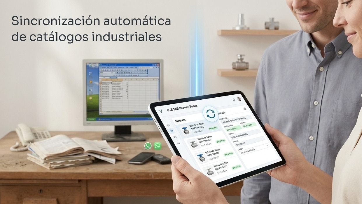El costo oculto de actualizar catálogos manuales: Cómo ahorrar cientos de horas hombre